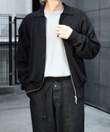 HIGH GAUGE KNIT BLOUSON