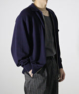 EGO TRIPPING エゴトリッピング / HIGH GAUGE KNIT BLOUZON ハイゲージ ニットブルゾン ニットカーディガン
