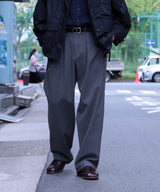 EGO TRIPPING エゴトリッピング / TAPERTECH テーパーテック ワイドウールパンツ ワイドパンツ