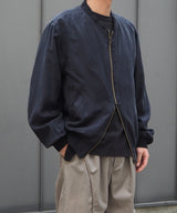 SILK BOMBER JACKET