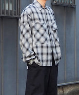 Normal Cpo Ombre Check Shirt