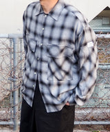 Normal Cpo Ombre Check Shirt