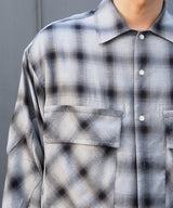 Normal Cpo Ombre Check Shirt