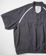 Mesh Linen Baseball Shirt
