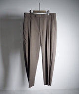 BOXY DB BLAZER / DOUBLE PLEAT TROUSERS