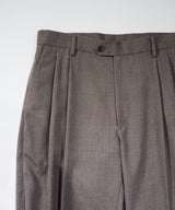 BOXY DB BLAZER / DOUBLE PLEAT TROUSERS