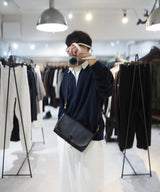 LEATHER 3WAY CLUTCH BAG