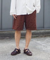 DAMASK WIDE SHORTS