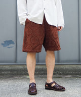 DAMASK WIDE SHORTS