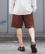 DAMASK WIDE SHORTS