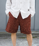 DAMASK WIDE SHORTS