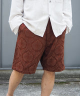 DAMASK WIDE SHORTS