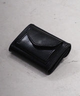 Dual Saddle Pull Up Compact Wallet