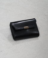 Dual Saddle Pull Up Compact Wallet
