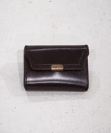 Dual Saddle Pull Up Compact Wallet