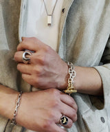 Vintage HERMES Chaine dAncre 18k COMBI