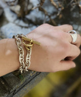 Vintage HERMES Chaine dAncre 18k COMBI