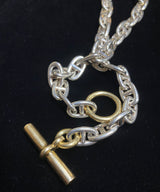 Vintage HERMES Chaine dAncre 18k COMBI
