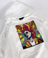 8oz hooded sweat shirt-h hide