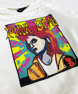 8oz hooded sweat shirt-h hide