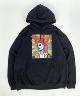 8oz hooded sweat shirt-h hide