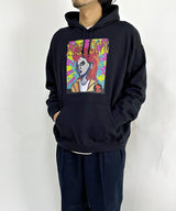 8oz hooded sweat shirt-h hide