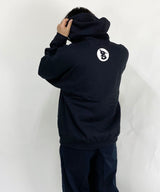 8oz hooded sweat shirt-h hide