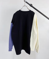 SPLIT LONG SLEEVE T-SHIRT