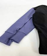 SPLIT LONG SLEEVE T-SHIRT