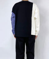 SPLIT LONG SLEEVE T-SHIRT