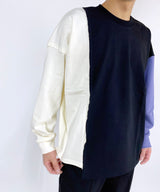SPLIT LONG SLEEVE T-SHIRT