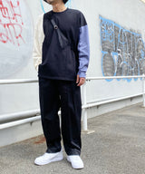 SPLIT LONG SLEEVE T-SHIRT