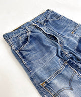 REMAKE DENIM PANTS INDIGO-001