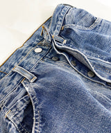 REMAKE DENIM PANTS INDIGO-001