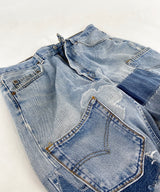 REMAKE DENIM PANTS INDIGO-002