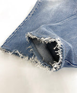 REMAKE DENIM PANTS INDIGO-002