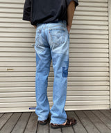 REMAKE DENIM PANTS INDIGO-002