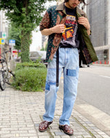 REMAKE DENIM PANTS INDIGO-002