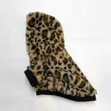 Leopard Rabbit Fur Hoodie
