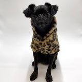 Leopard Rabbit Fur Hoodie