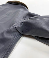 60/70's FRENCH AIR FORCE LEATHTER PILOT JACKET-A