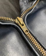 60/70's FRENCH AIR FORCE LEATHTER PILOT JACKET-B