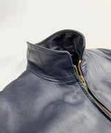 60/70's FRENCH AIR FORCE LEATHTER PILOT JACKET-B