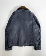 60/70's FRENCH AIR FORCE LEATHTER PILOT JACKET-B