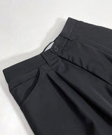 Two tuck wide trousers