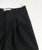 Two tuck wide trousers