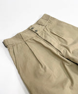 60s ITALIAN NAVY BELTED TROUSERS DEAD STOCK