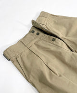 60s ITALIAN NAVY BELTED TROUSERS DEAD STOCK