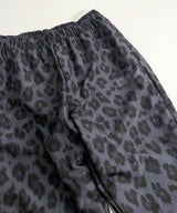 YOI YOI GION LEOPARD PRINT TRACK PANTS