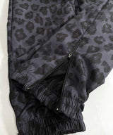 YOI YOI GION LEOPARD PRINT TRACK PANTS
